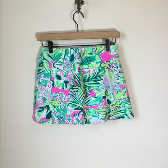 Lilly Pulitzer Madison Skort in Early Bloomer - Picture 2 of 8